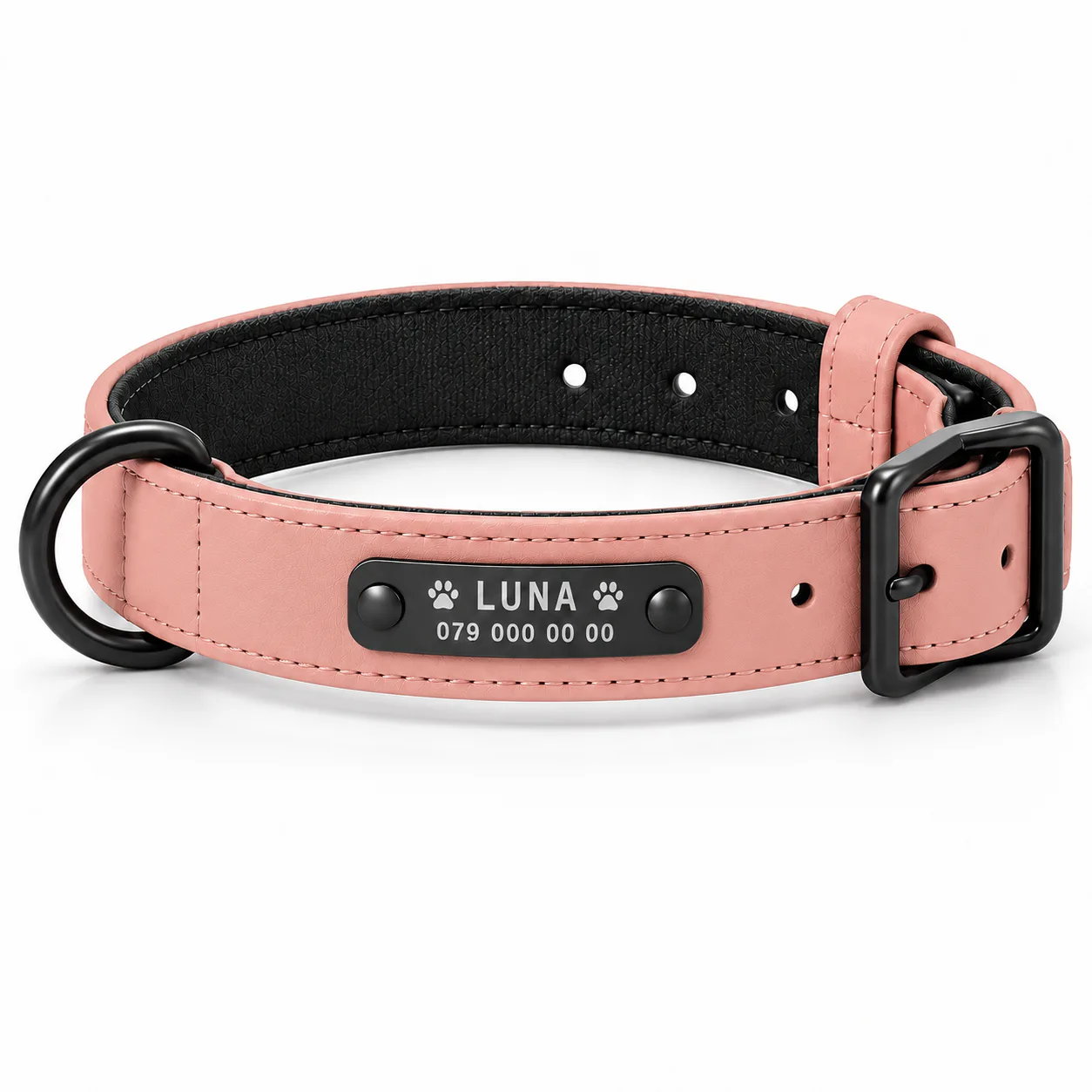 Hundehalsband in Pink