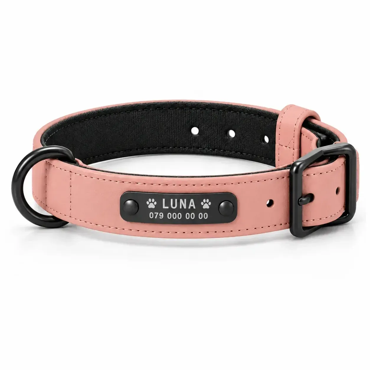 Hundehalsband in Pink